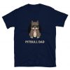 Pitbull Dad Unisex T-Shirt