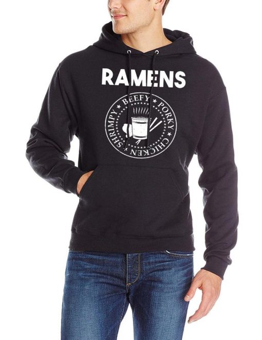 Ramens ramones unisex pullover hoodie