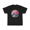 Retrowave Great Wave off Kanagawa Tshirt