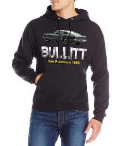 Steve mcqueen american classic muscle car Bullitt unisex hoodies