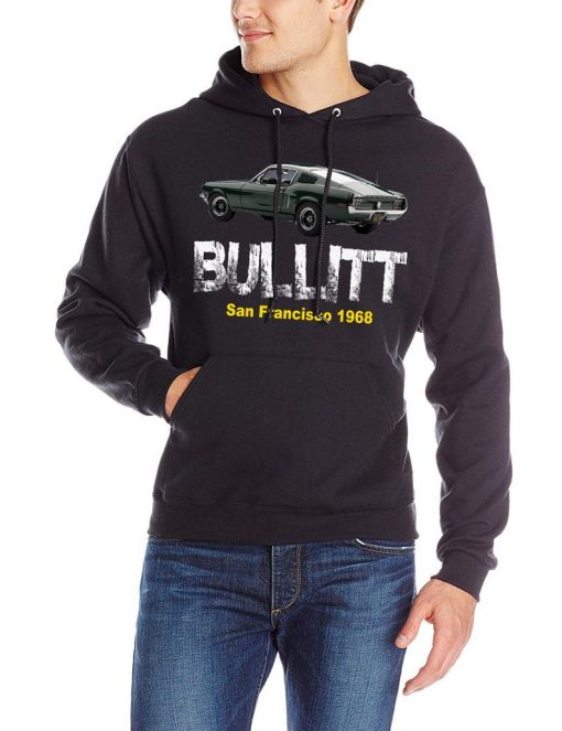 Steve mcqueen american classic muscle car Bullitt unisex hoodies