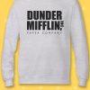 The Office Dunder Mufflin INC Paper Sweatshirt