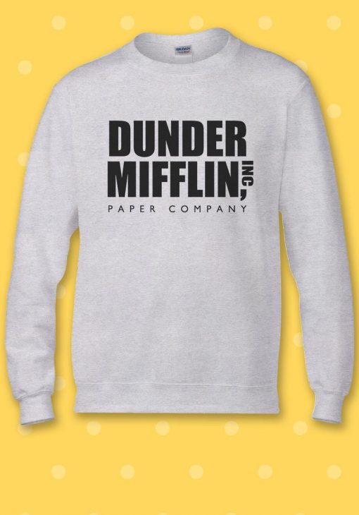 The Office Dunder Mufflin INC Paper Sweatshirt