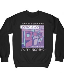 Vintage Gamer Gift, 90s Sweatshirt