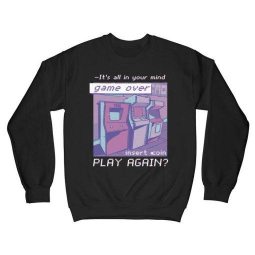 Vintage Gamer Gift, 90s Sweatshirt