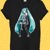 Vocaloid Miku Hatsune Anime Manga T Shirt