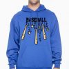 baseball dangle unisex pullover hoodie
