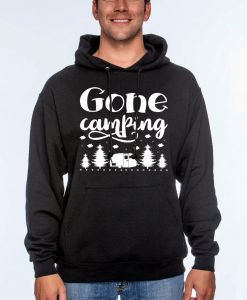 gone camping unisex pullover hoodie