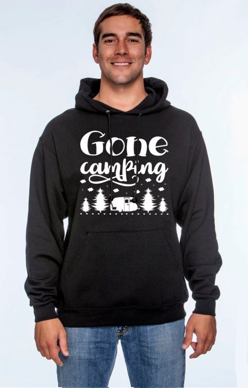 gone camping unisex pullover hoodie