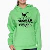 let the world hear your roar unisex pullover hoodie