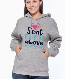 sent from above unisex pullover hoodie