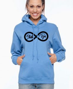 shihtzu infinity unisex pullover hoodie