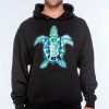 watercolor turtle unisex pullover hoodie
