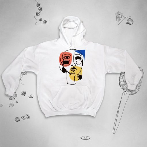 Abstract hoodie