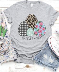 Adorable Patterned Easter eggs T-shirt