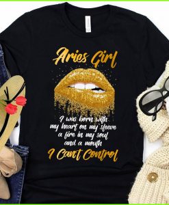 Aries Girl Birthday t-shirt