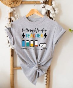 Battery Life of a Teacher Shirt