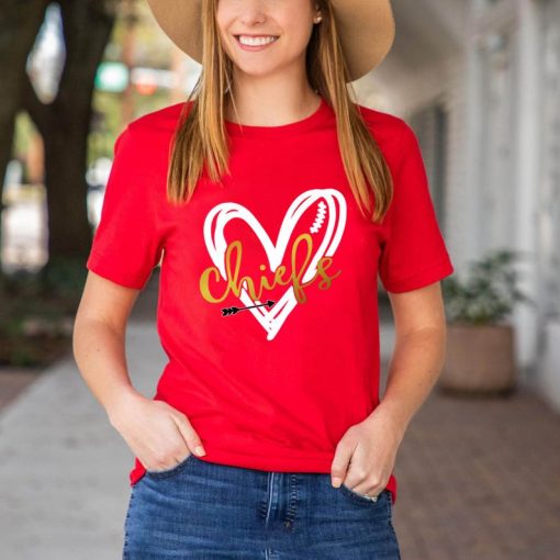 Chiefs Heart Unisex T Shirt