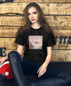 Fragile Anime Girl Lips Short-Sleeve Unisex T-Shirt