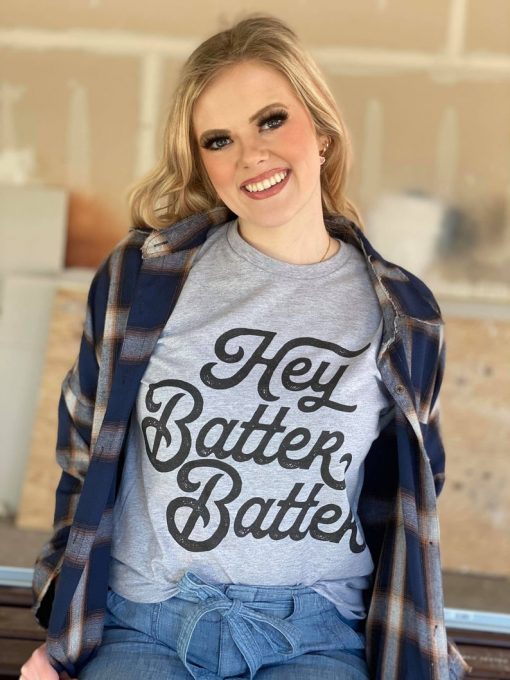 Hey Batter Batter Graphic Tee T-shirt