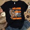 I Wear Orange for My Mom Multiple Sclerosis Multiple Sclerosis Awareness Month Unisex T Shirt