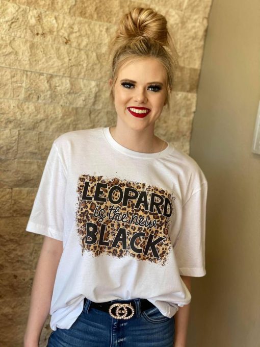 Leopard is the New Black T-shirt