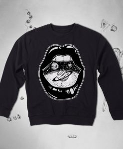 Lips Abstract sweatshirt