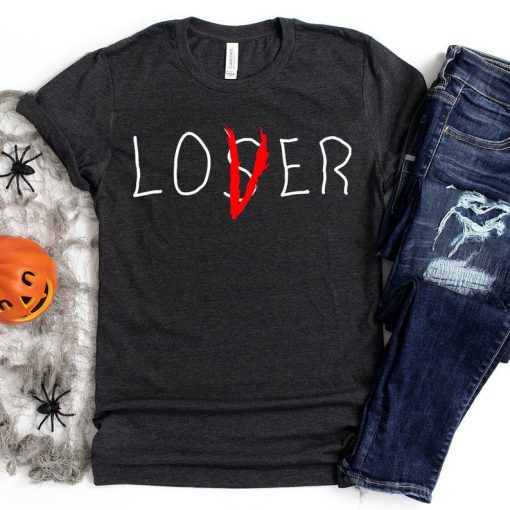 Lover Loser, Slogan Unisex T-shirt