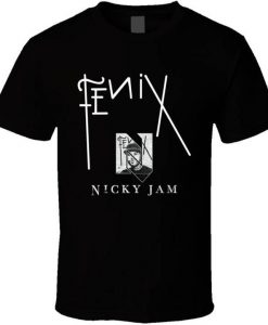 Nicky Jam Reggaeton Fenix Regueton T Shirt