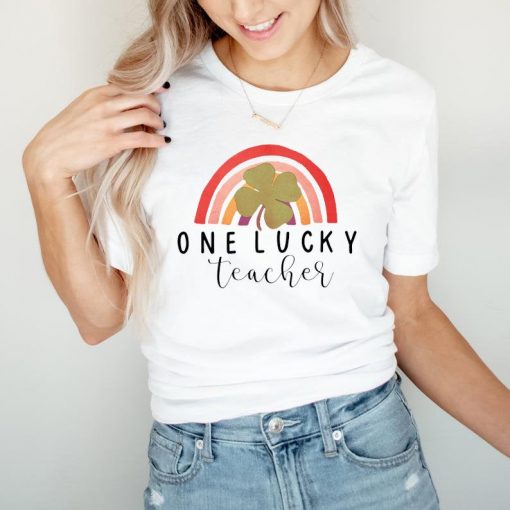 One Lucky Teacher Unisex T Shirt