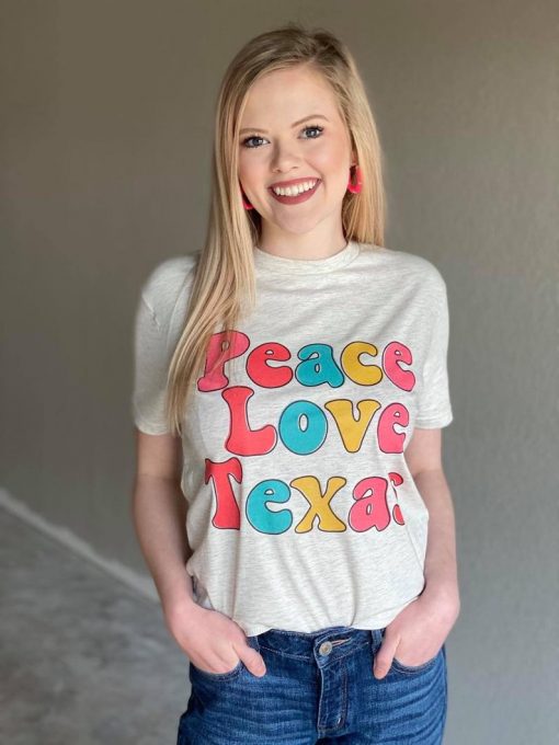 Peace Love and Texas T-shirt