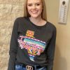 Serape Texas Longsleeve Graphic Tee Sweatshirt