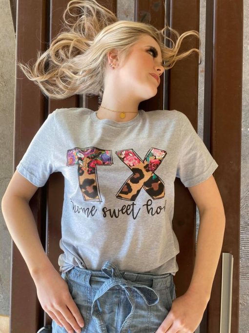 TX Home Sweet Home Graphic Tee T-shirt