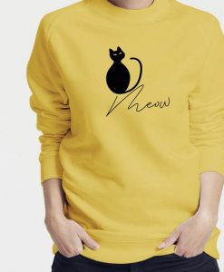 meow sweatshirt