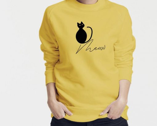 meow sweatshirt