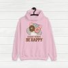 Donut Worry Be Happy Cat Hoodie