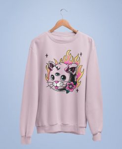 Evil Cat Sweatshirt