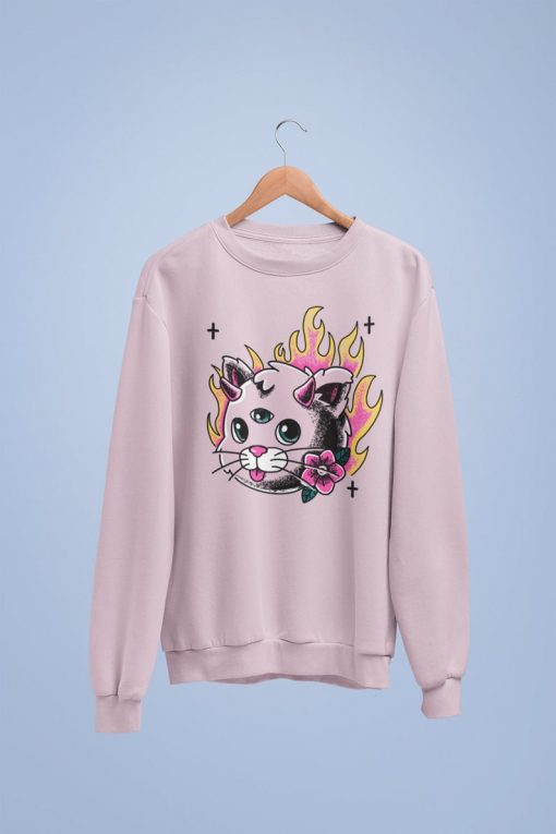 Evil Cat Sweatshirt