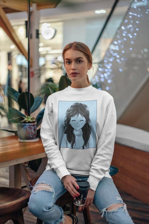 Manga Girl Sweatshirt
