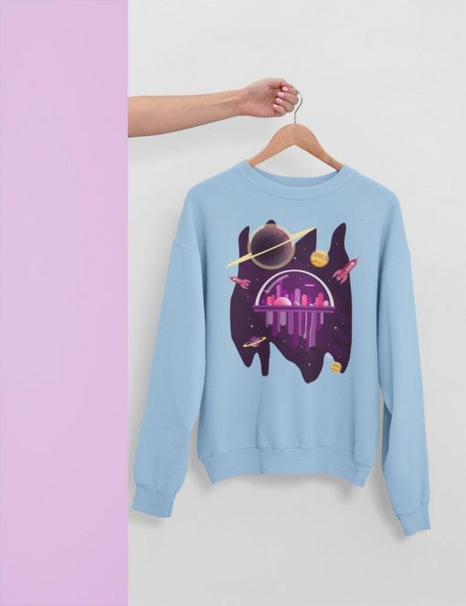 Planet Galaxy Unisex Sweatshirt