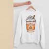 Pumpkin Latte Coffee Kawaii Unisex Sweatshirt