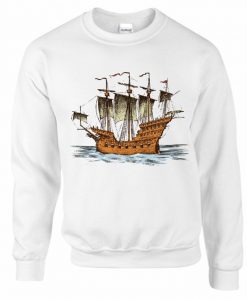 Ship boat Sweatshirt