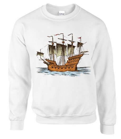 Ship boat Sweatshirt