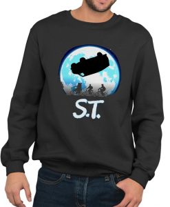 Stranger Things ET Extra Terrestrial Funny Mashup Sweatshirt