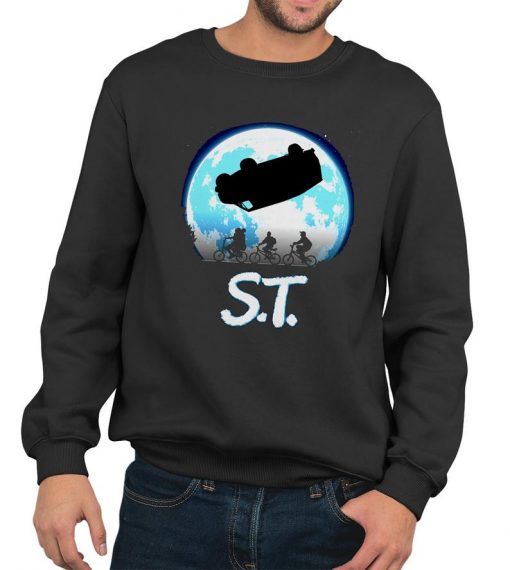 Stranger Things ET Extra Terrestrial Funny Mashup Sweatshirt