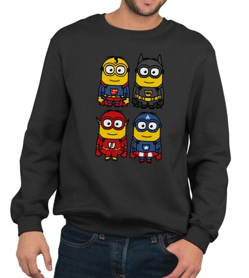 Superhero Minions Sweatshirt