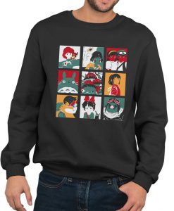 Totoro Kiki's Cat Anime Sweatshirt