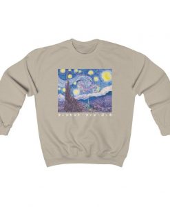 Vincent van Gogh The Starry Night Aesthetic Sweatshirt