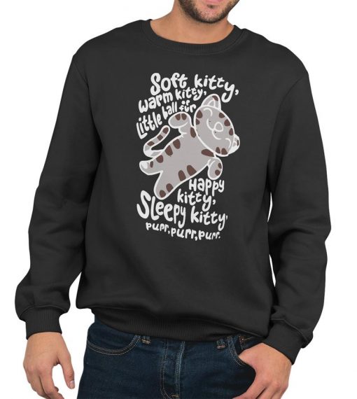 Warm Kitty Funny Sweatshirt