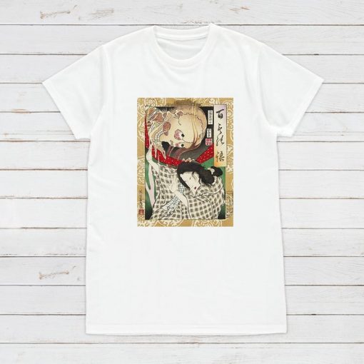 Horror Japan Calligraphy t shirt